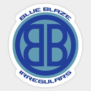 Blue Blaze Irregulars Sticker